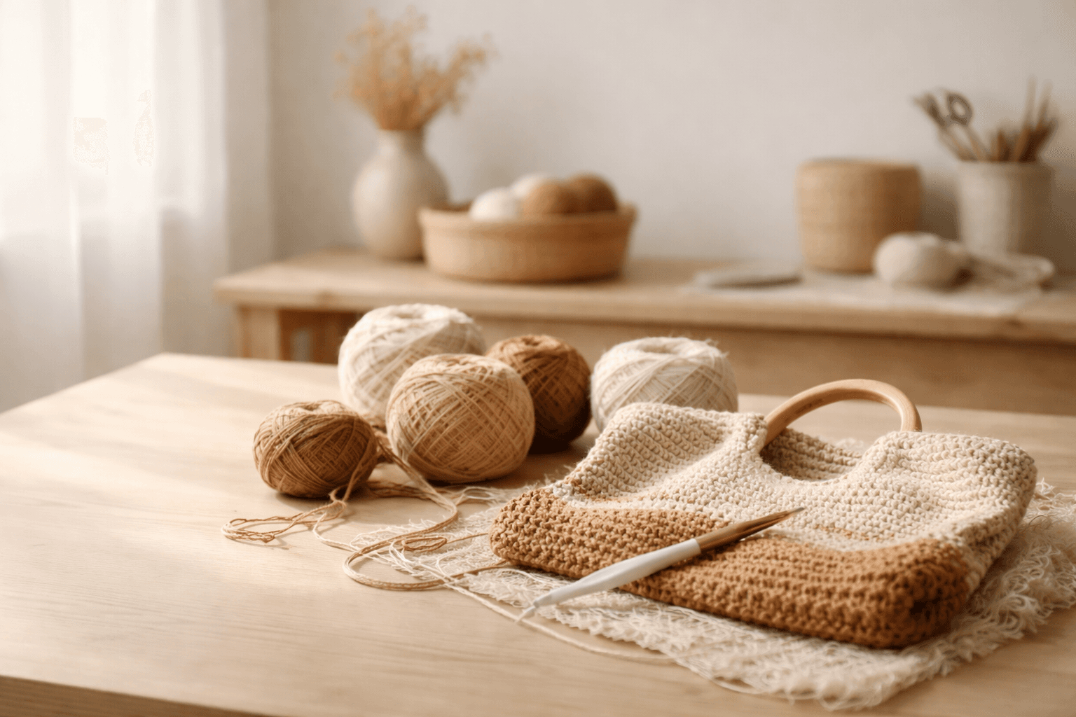 Crochet hecho a mano