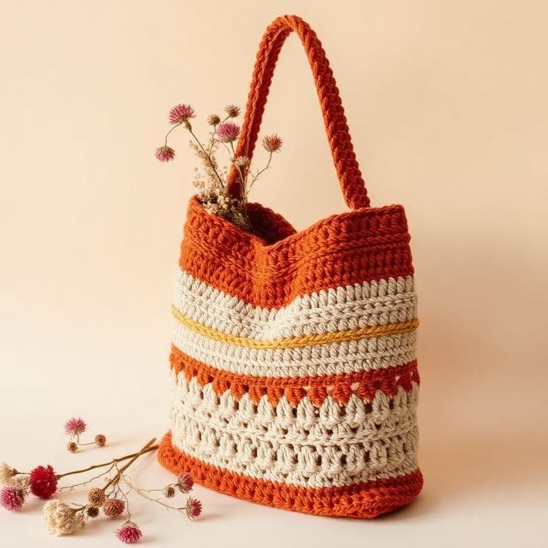 Bolso de crochet (imagen de ejemplo)